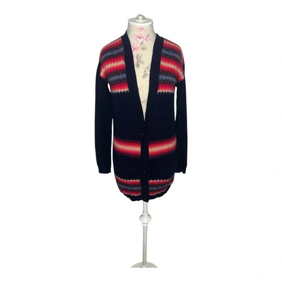 Gap Women’s Lambs’ Wool Long Cardigan Sweater - Picture 3 of 13